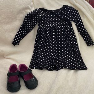 Healtex dress and Stride rite surprise shoes bundle
